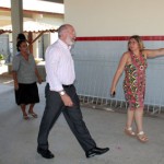 Secretário visita as reformas dos colégios José Alves e Cecinha Melo Costa -