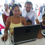 Lan House do Governo oferece acesso gratuito à internet em São Cristóvão - Fotos: Ascom/Emgetis