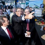 em São Paulo  - Governador Marcelo Déda na abertura do 5º Salão do Turismo / Foto: Alejandro Zambrana