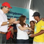 Déda transfere simbolicamente a capital para Dores durante o 'Sergipe de Todos' -