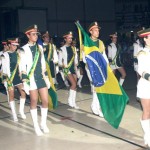 Estudantes festejam abertura da seletiva dos Jogos da Primavera - A aluna Daiane Leite
