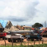 Obras de pavimentação da rodovia Carira/Glória avançam  - Trecho no município de Carira / Fotos: Ascom/DER