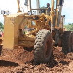 Obras de pavimentação da rodovia Carira/Glória avançam  - Trecho no município de Carira / Fotos: Ascom/DER