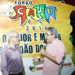 Déda vai ao lançamento da programação do Forró Caju 2010 -