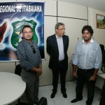 Governador Marcelo Déda inaugura Delegacia Regional de Itabaiana - Governador Marcelo Déda ao lado da exprefeita de Itabaiana