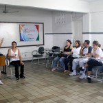 Professores passam por treinamento em Ginástica Laboral - Fotos: Ascom/Seed