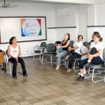 Professores passam por treinamento em Ginástica Laboral - Fotos: Ascom/Seed