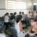 Professores passam por treinamento em Ginástica Laboral - Fotos: Ascom/Seed