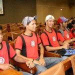 Mais de 550 estudantes da rede estadual receberam certificados da Microsoft - Fotos: Juarez Silveira/Educação