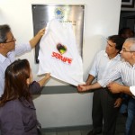 Governador e ministro da Saúde inauguram Centro de Retaguarda em Epidemias -