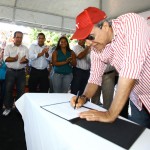 Déda assina ordem de serviço para pavimentação de ruas em Cristinápolis -