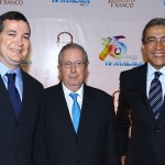 Governador prestigia comemoração pelos 35 anos da TV Atalaia  - O empresário Válter Franco e o governador Marcelo Déda