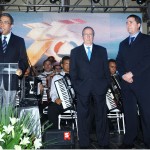 Governador prestigia comemoração pelos 35 anos da TV Atalaia  - O empresário Válter Franco e o governador Marcelo Déda