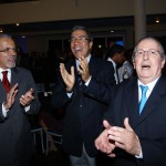 Governador prestigia comemoração pelos 35 anos da TV Atalaia  - O empresário Válter Franco e o governador Marcelo Déda
