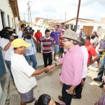 Déda inaugura pavimentação no Nova Cohab em Monte Alegre - Fotos: Márcio Dantas/ASN