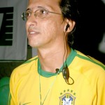 Estudantes festejam abertura da seletiva dos Jogos da Primavera - A aluna Daiane Leite