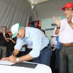 Déda transfere simbolicamente a capital para Dores durante o 'Sergipe de Todos' -