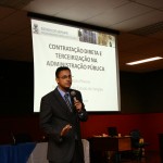 técnica administrativa e participante do evento