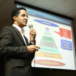 técnica administrativa e participante do evento