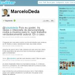 Governador Marcelo Déda está presente no twitter -