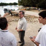 Secretário visita projetos industriais e discute incentivos ao turismo de SE -