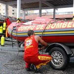 Bombeiros de SE já estão em Alagoas e ajudam no resgate às vítimas da chuva -