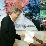 Governador Marcelo Déda inaugura a reforma da sede da Emdagro - Fotos: Marcos Rodrigues/ASN