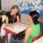 Rede QualiVida intensifica atividades na Escola Amiga da Voz Nossa Senhora da Piedade - Estudante da UFS faz pesquisa