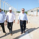 Secretário da Infraestrutura visita obras do Presídio Feminino em Socorro - Inspeção foi acompanhada pelo secretário de Estado da Justiça e da Cidadania