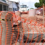 Governo do Estado executa obras em ruas do bairro Industrial - Fotos: Mario Sousa/Seinfra