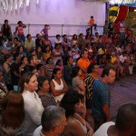 Arraiá do Povo atrai milhares de pessoas  - A dona de casa Ana Maria Pascoal e a filha Érica Pascoal / Foto: Wellington Barreto
