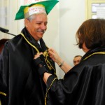 Editora Diário Oficial lança revista da ASL durante aniversário da Academia - O professor José Sebastião dos Santos foi homenageado com a placa honorífica Maria Thétis Nunes