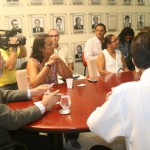Secretário da Educação recebe comissão do Comitê Olímpico Brasileiro  - Fotos: Ascom/Seed