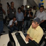 Governador inaugura Telecentro Comunitário em Porto da Folha - Fotos: Márcio Dantas/ASN