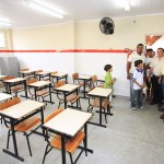Déda inaugura reforma e ampliação de escola em Porto da Folha  -