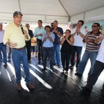 Governador assina ordens de serviço em povoados de Porto da Folha - Em troca