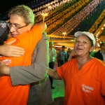 Governador Marcelo Déda prestigia abertura do Arraiá do Povo  -