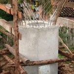 Governo constrói ponte que liga os municípios de Riachuelo e Malhador - A construção da ponte sobre o rio que liga os municípios de Riachuelo e Malhador /  Fotos: Ascom/DER