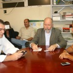 Secretário da Educação recebe comissão do Comitê Olímpico Brasileiro  - Fotos: Ascom/Seed