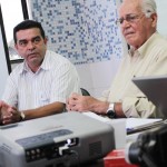 Relatório da elaboração do Plano Estadual de bacias é discutido entre técnicos - Fotos: Arthur Soares/Semarh
