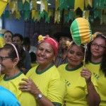 Forró anima pacientes e funcionários do Centro de Oncologia do Huse -