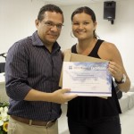 Emsetur e Senac entregam 122 certificados de qualificação profissional - Fotos: Eduardo Silva/Sedetec