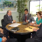 Secretário apresenta Projeto iGesp ao presidente da Assembleia Legislativa  - Fotos: Silvio Araújo/Sefaz