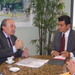 Secretário apresenta Projeto iGesp ao presidente da Assembleia Legislativa  - Fotos: Silvio Araújo/Sefaz