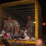 Bombeiros de SE que estão na Força Nacional reforçam ajuda às vítimas das chuvas - Fotos: Arquivo Pessoal