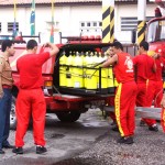 Bombeiros de SE já estão em Alagoas e ajudam no resgate às vítimas da chuva -