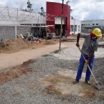 Obras do novo prontosocorro do Huse caminham para fase de conclusão - Fotos: Arnon Gonçalves/SES
