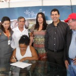 Banese realiza operações de crédito em Poço Verde - Dirigentes do Banese presenciam assinatura de contrato /  Fotos: Ascom/Banese