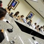 Governo e prefeitos debatem Plano Estadual de Combate ao Crack - O governador Marcelo Déda e a primeiradama Eliane Aquino