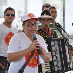 Agentes de endemias vão às ruas mobilizar população contra dengue - Fotos: Márcio Garcez/SES